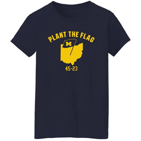 PLANT THE FLAG SHIRT Michigan Wolverines - Ellieshirt