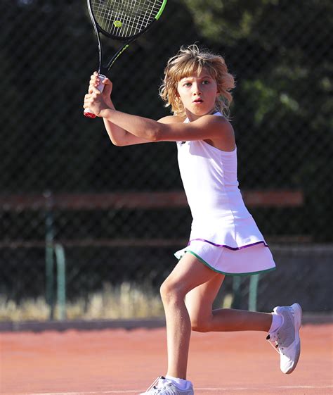 Wimbledon White Tennis Dress | Girls Tennis Clothing by Zoe Alexander