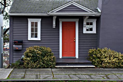 12 Gray House with Red Door Ideas – Collection a day