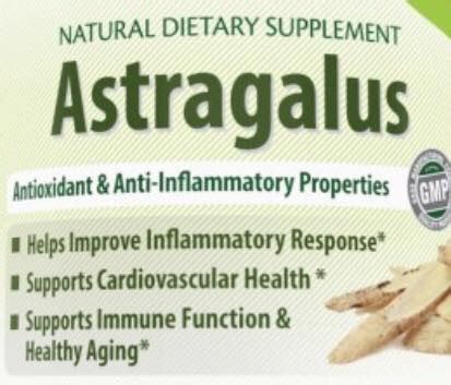 Astragalus - 500mg- 90 Capsules - antiviral - immunity- cancer ...