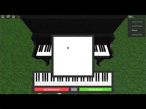 Roblox Piano Sheet, Fly Me To The Moon (Easy) - YouTube