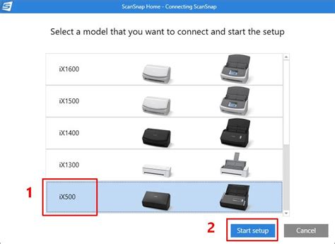 Install ScanSnap iX500 Driver for Windows 10/11