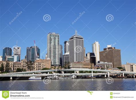 Brisbane City from South Bank Editorial Photo - Image of festival, city: 23445231