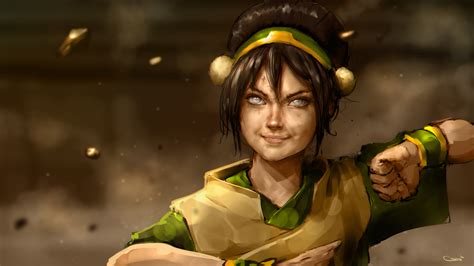 Avatar The Last Airbender Toph Beifong Fighting HD Anime Wallpapers | HD Wallpapers | ID #36952