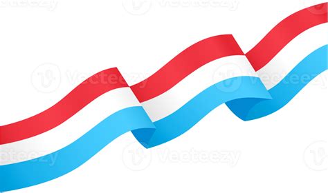 Luxembourg flag wave 36569847 PNG