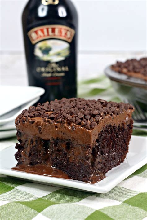 Baileys Irish Cream Chocolate Cake with Baileys Buttercream Frosting - My Incredible Recipes