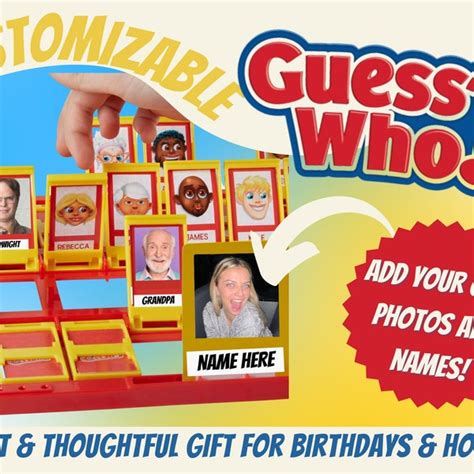 Custom Guess Who - Etsy