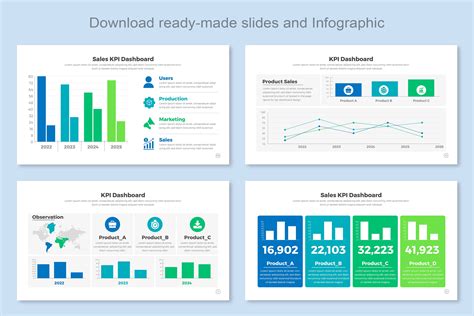 KPI Diagram Infographic Templates - Design Cuts