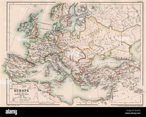 Carolingian empire map hi-res stock photography and images - Alamy