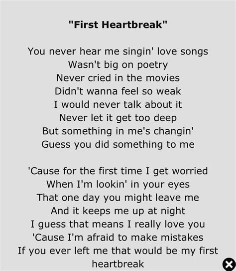 First Heartbreak - Tori Kelly | Song quotes, Songs, Inspirational words