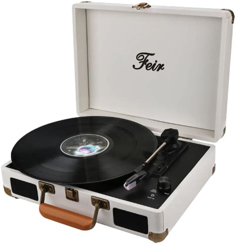 Vinyl Record Player Bluetooth with Speakers 3 Speed Portable Turntable ...