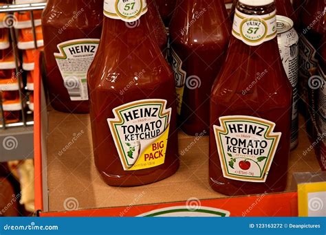 KRAFT HEINZ TOMATO KETCHUP in DENMARK Editorial Photography - Image of ...