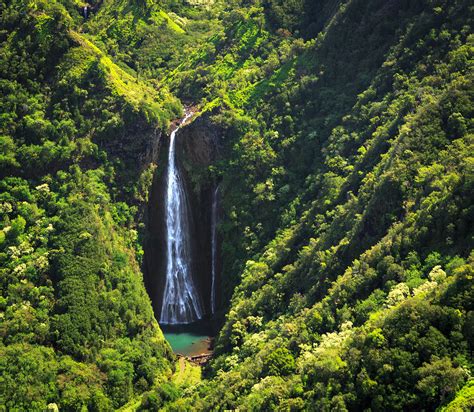 Kauai Waterfall | Famous waterfall on Kauai island taken fro… | Flickr