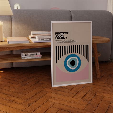 Trendy Evil Eye Poster Evil Eye Wall Art Bauhaus Poster - Etsy