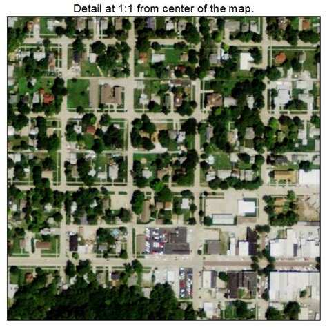 Aerial Photography Map of Ashland, NE Nebraska