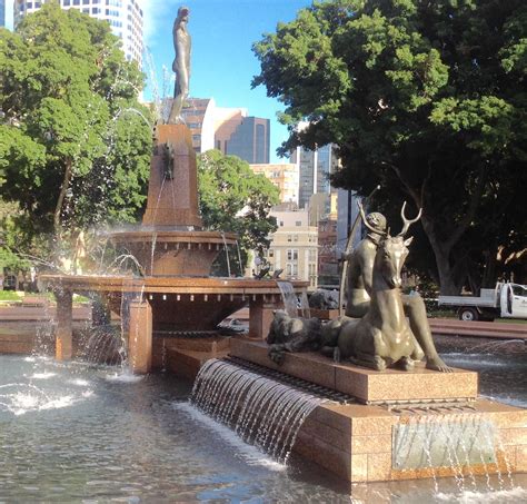 Fountain in Hyde Park | Tourist spots, Sydney city, Tourist