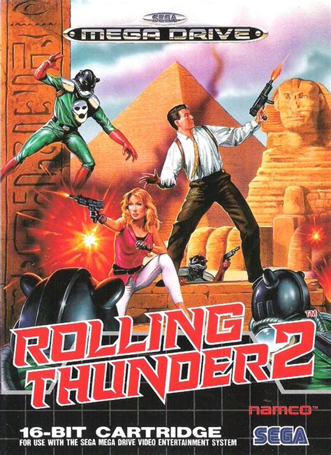 Rolling Thunder 2 (1991) box cover art - MobyGames