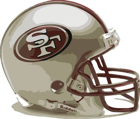 Vector Place: sf 49ers helmet