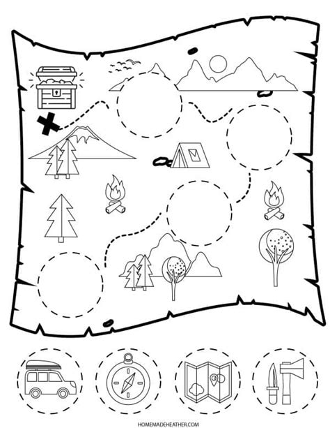 Free Printable Treasure Map Pdf - Printable Online