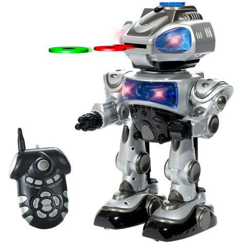 World Tech Toys RoboKid Programmable Disc Shooting RC Robot - Walmart ...