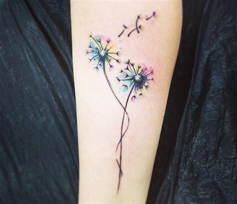 Dandelion tattoo by Klaras Tattoo | Photo 22209