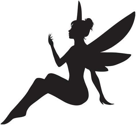 Fairy Silhouette Free at GetDrawings | Free download