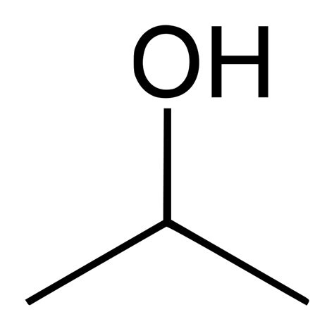 1 Propanol Structural Formula