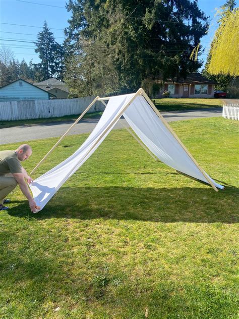 Easy DIY A - Frame Tent