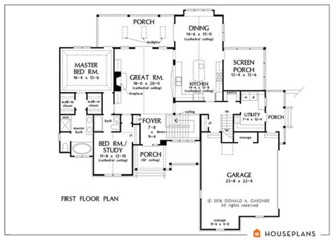 Standout 4 Bedroom 3 Bath House Plans by Don Gardner - Houseplans Blog ...