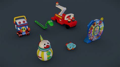 Andy's toys pack 1 - Buy Royalty Free 3D model by Ramón Ruiz (@ramon ...