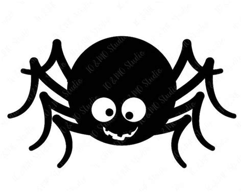 Spider Halloween SVG Spider Svg Halloween Svg Cute Spider - Etsy