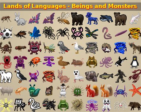 84 Free RPG Beings and Monsters by CodeSpree