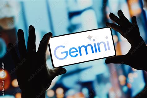 December 6, Brazil. In this photo illustration, the Google Gemini logo ...