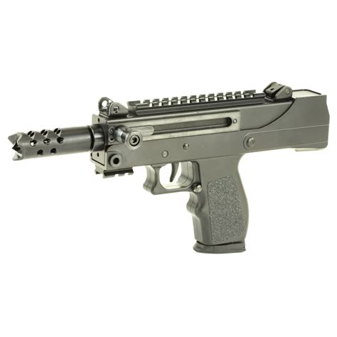 Masterpiece Arms Pistol, Semi-Automatic, 5.7X28mm, 5" Barrel, Threaded Barrel, Aluminum, Black ...