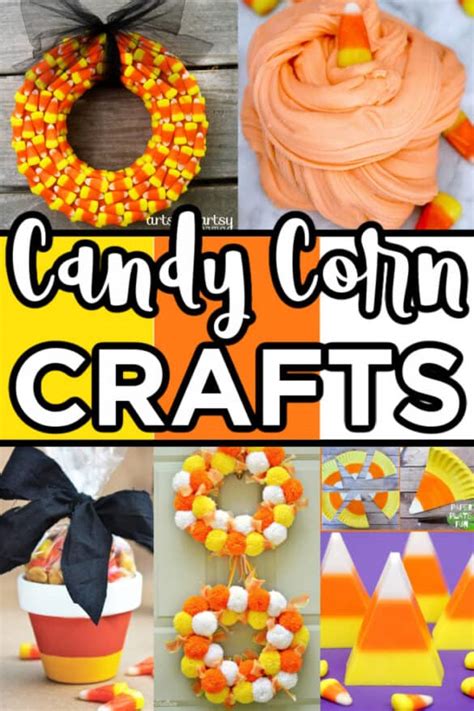 21+ Halloween Candy Corn Crafts For Kids - Made with HAPPY