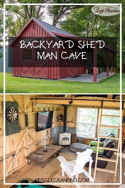 Backyard Shed Man Cave 2020 | 1000 in 2020 | Backyard shed man cave, Backyard shed, Outdoor man cave