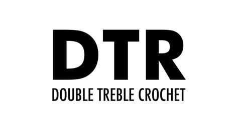 The Double Treble Crochet (dtr) :: Crochet :: New Stitch a Day