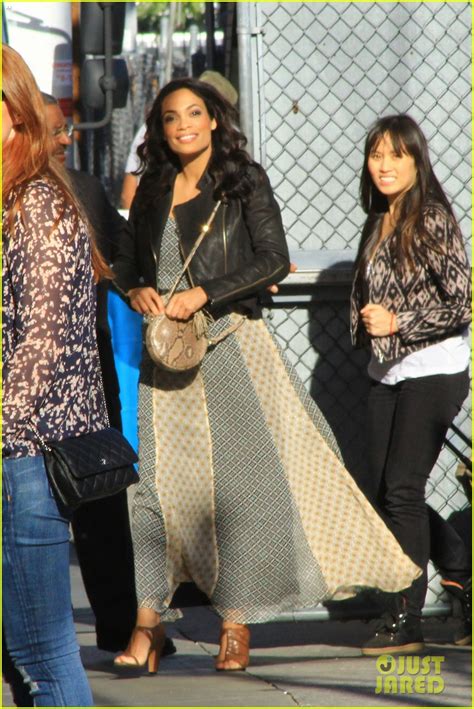 Nicole Richie & Rosario Dawson: 'Jimmy Kimmel Live!' Guests: Photo ...