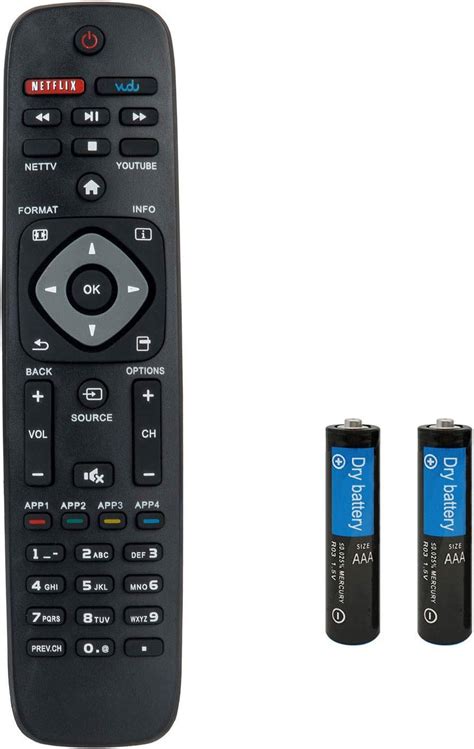 Buy NH500UP Universal Remote Control Replace for Philips TV Remote for ...