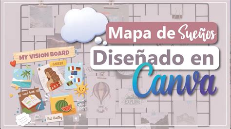 🖌️ DISEÑA tu MAPA DE SUEÑOS en CANVA - Lore Guzmán - YouTube