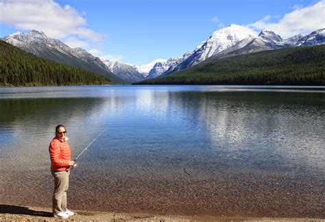 Living and Dyeing Under the Big Sky: Bowman Lake in Glacier National Park