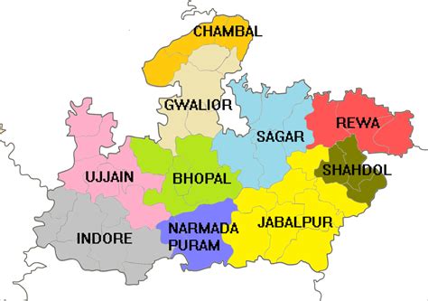 From Wikiwand: Jabalpur division