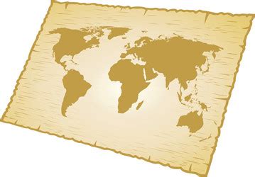 World Map Sepia Vector Images (40)