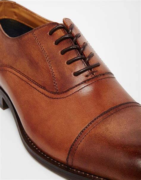 Lyst - ALDO Selvatelle Leather Oxford Shoes in Brown for Men