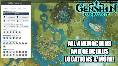 All Anemoculus Locations In Genshin Impact Cult Of Gamer