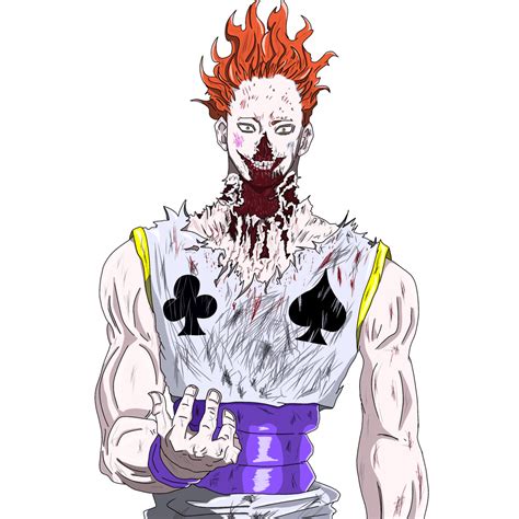 Hisoka Morou after fight with Chrollo ♦♣♠ : HunterXHunter