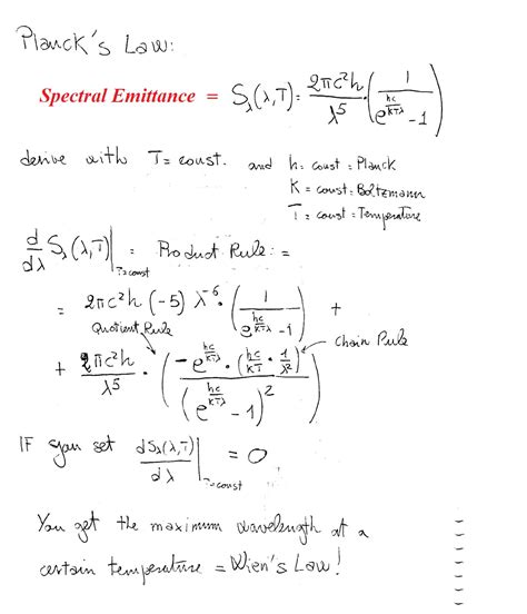 How can you differentiate Planck's function? | Socratic