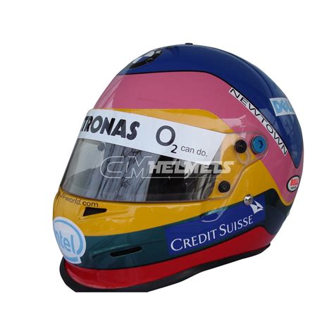 JACQUES VILLENEUVE 2006 F1 REPLICA HELMET FULL SIZE | CM Helmets