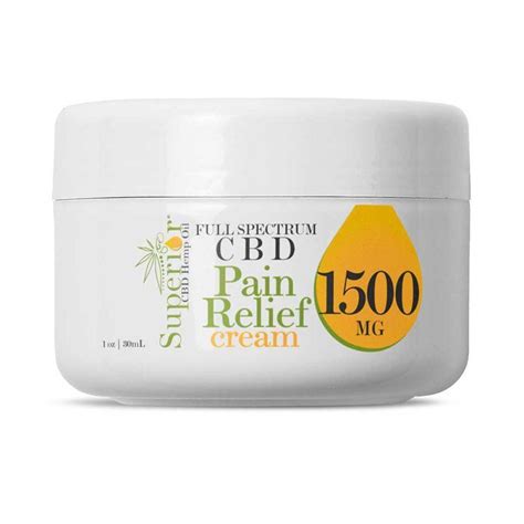 Pure CBD Pain Cream 1500mg | Buy CBD Cream Online | CBD Cream