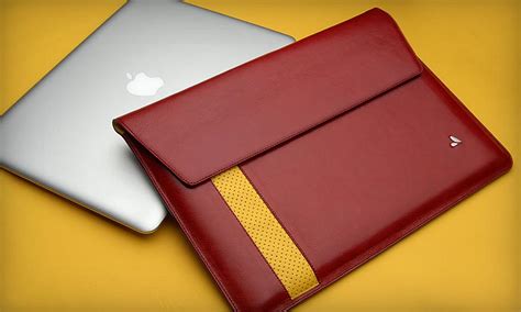 Vaja Custom MacBook Air Leather Case | Gadgetsin